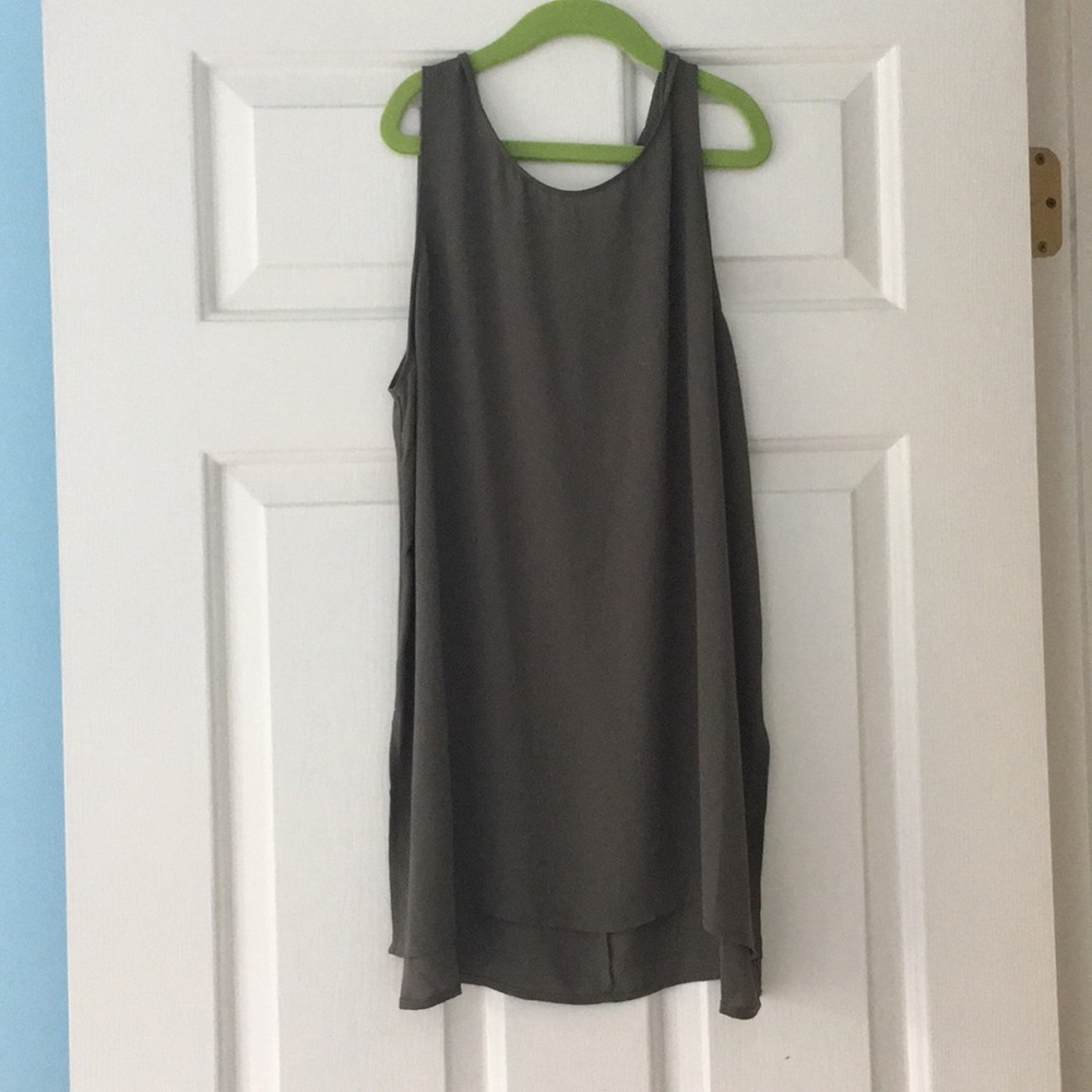Lush olive green tank